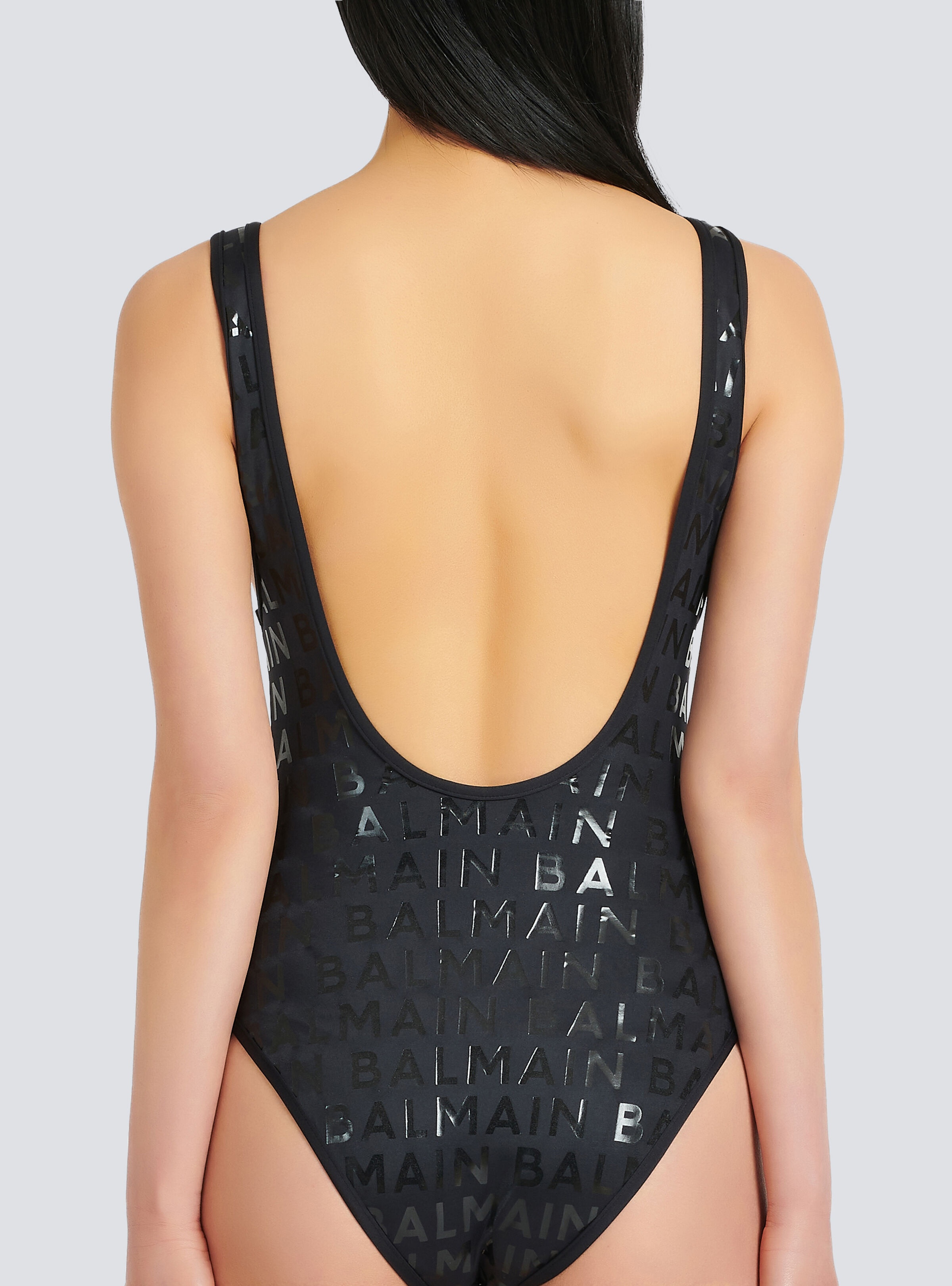 Balmain logo swimsuit - 7