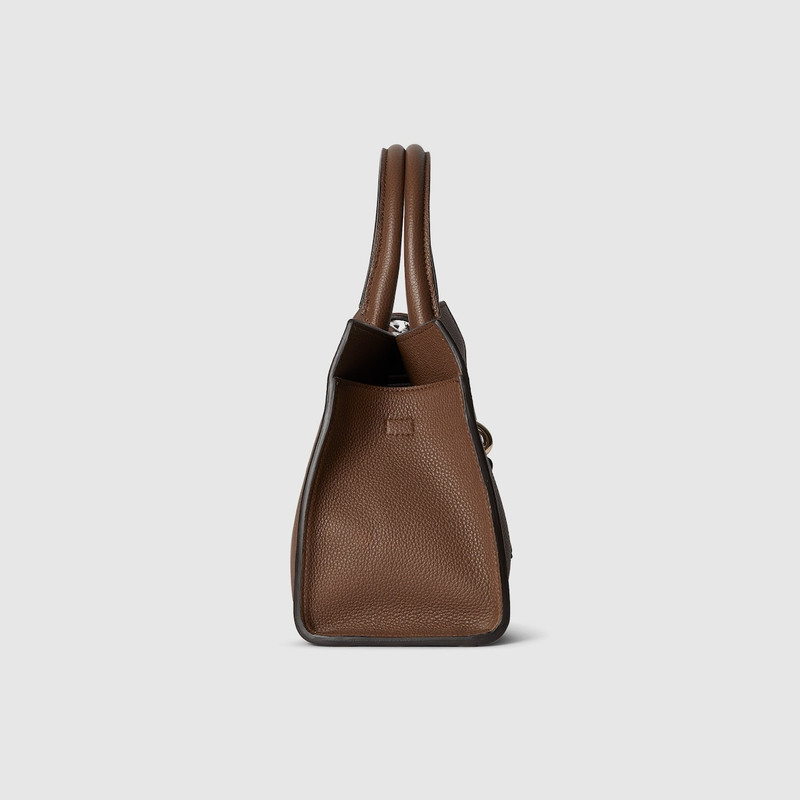 Medium tote bag with hook closure 6