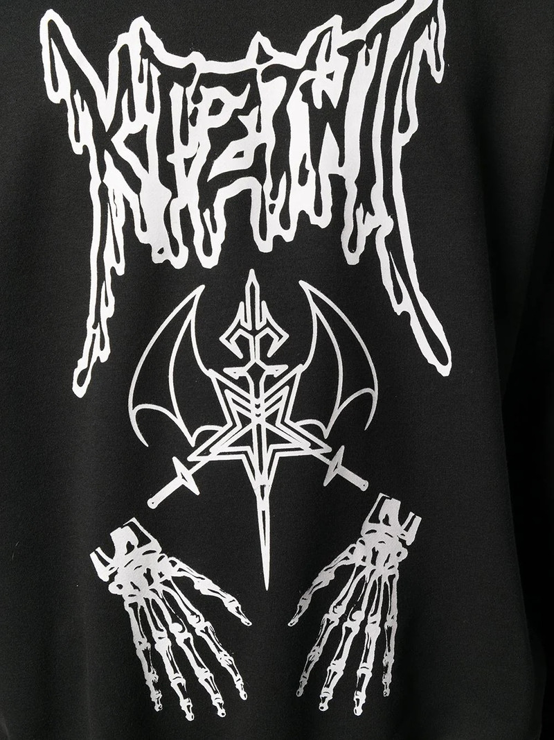 Dead Metal crew neck sweatshirt 6