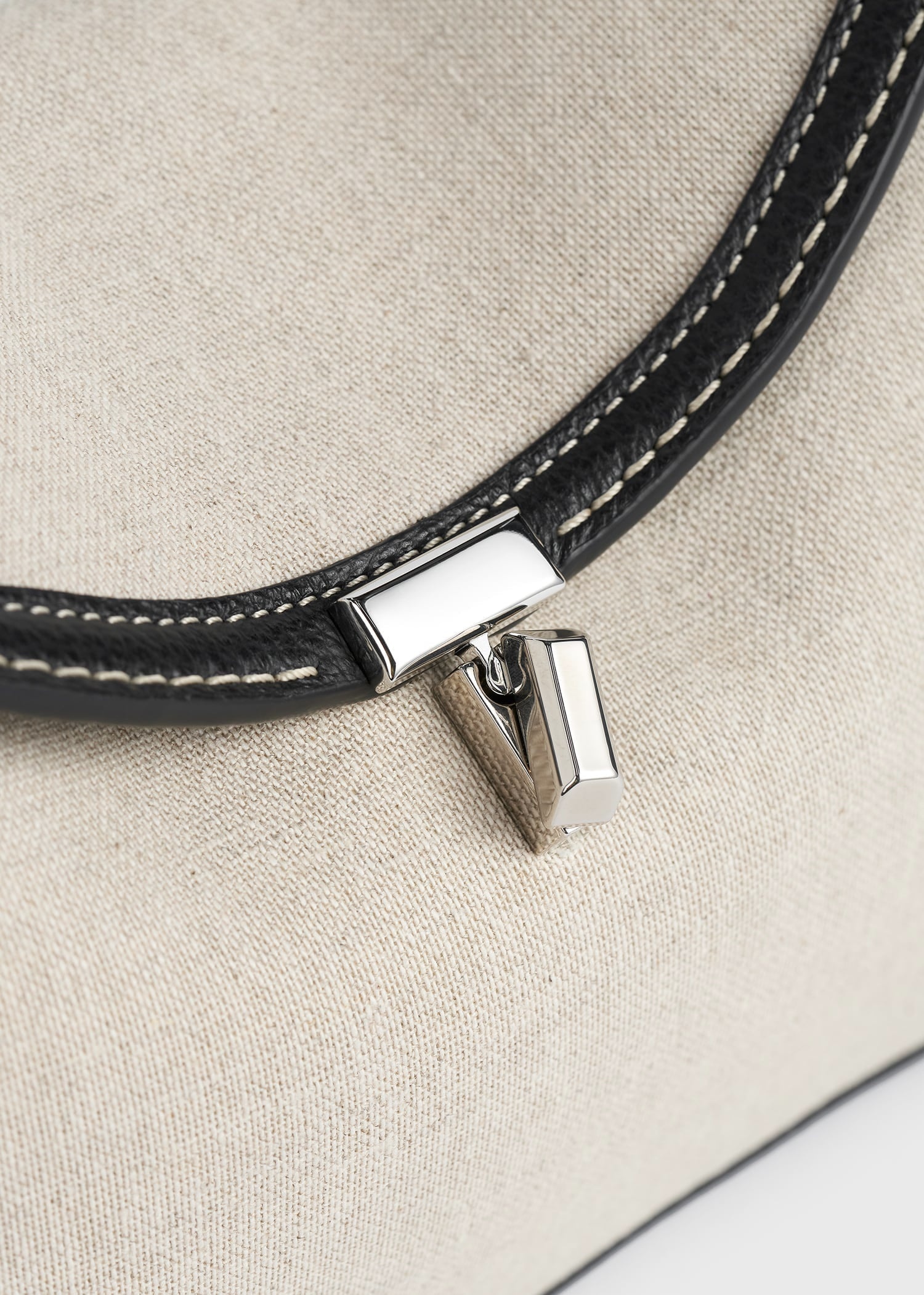 T-Lock clutch ecru/black - 6