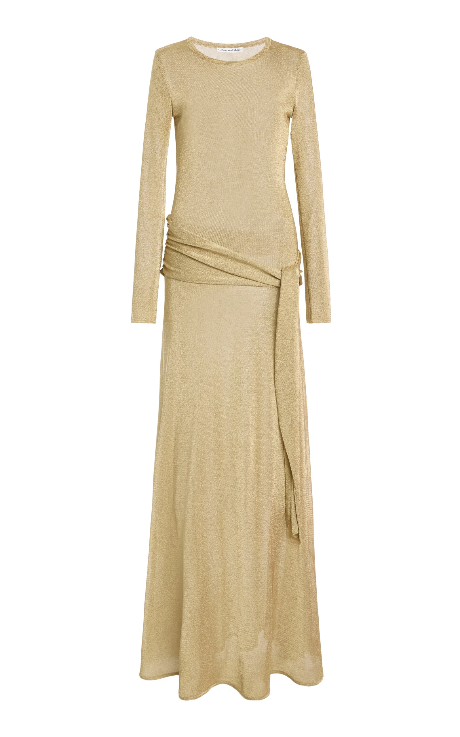 Metallic Knit Gown - 1