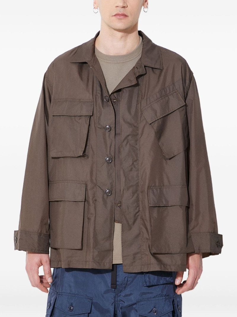 multi-pocket button-down jacket 1
