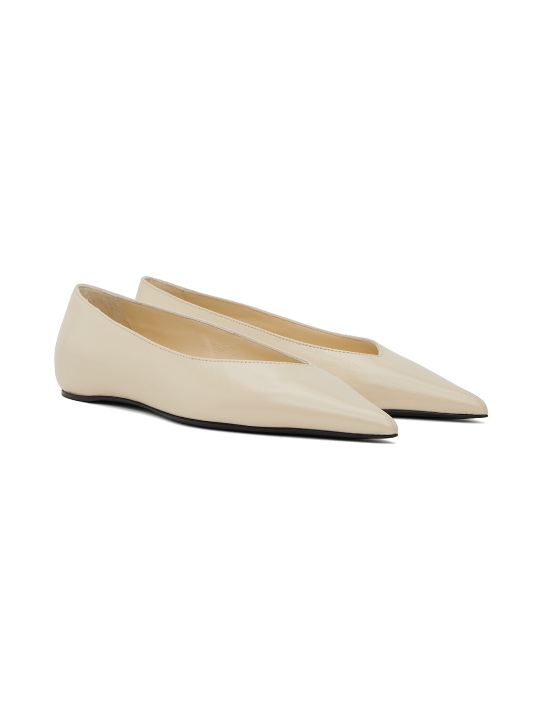 Off-White 'The Asymmetric' Ballerina Flats - 4