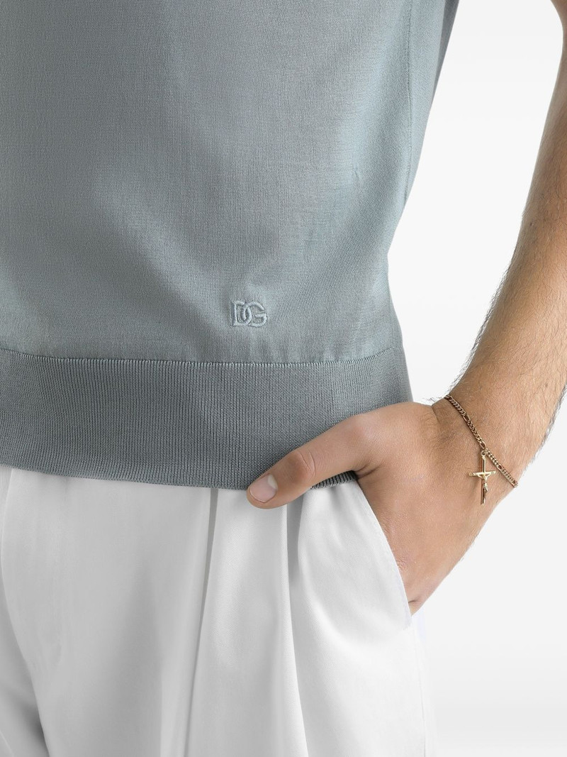 logo-embroidered T-shirt 4