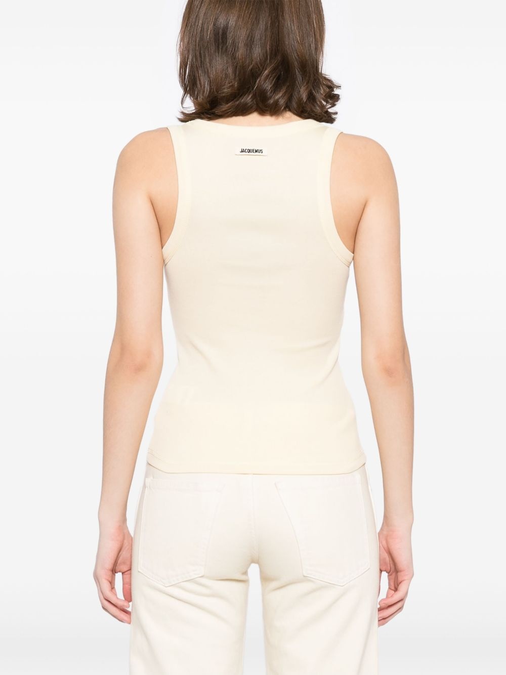 logo patch vest - 4