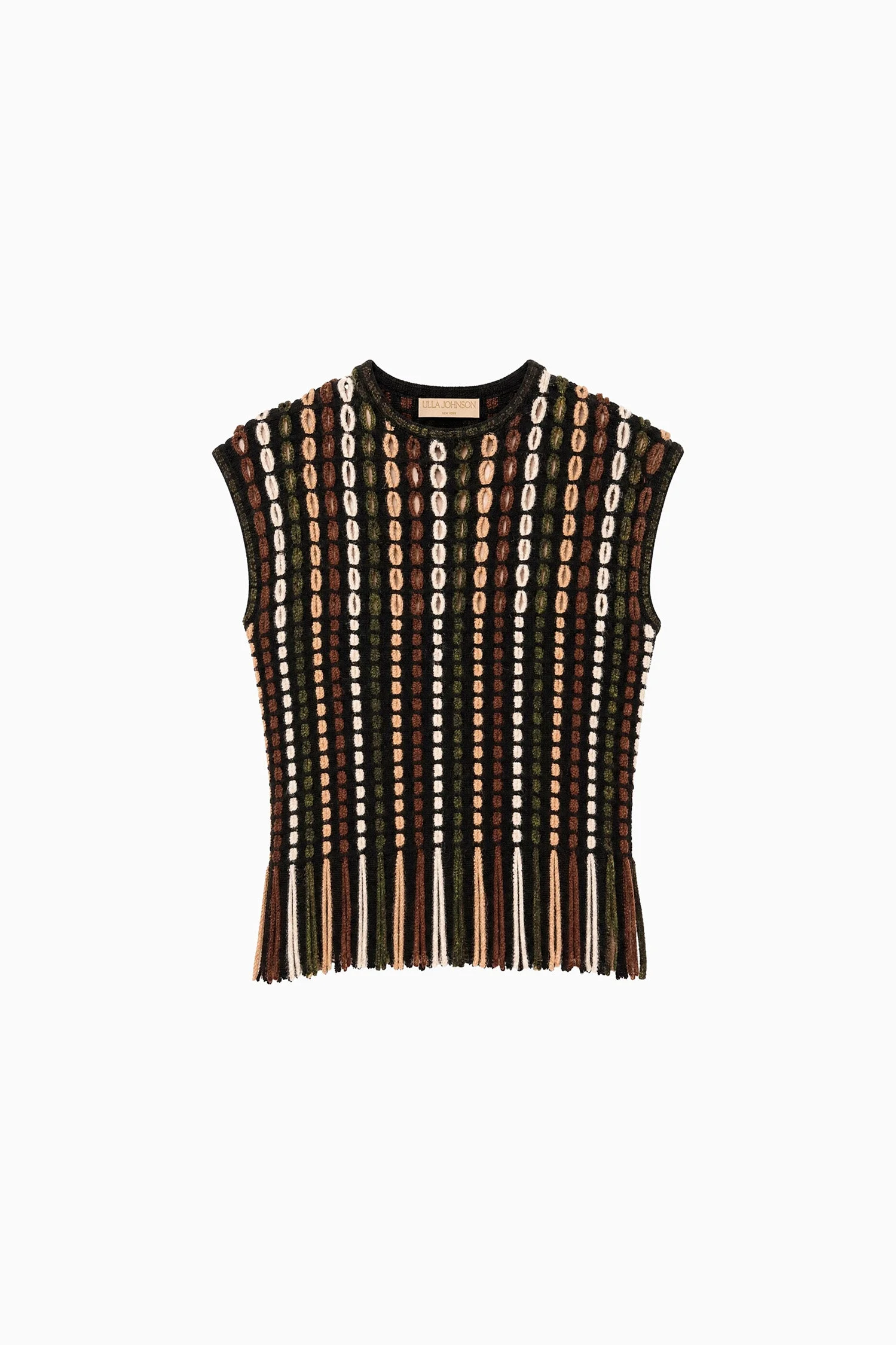 Natia Short Sleeve Knit Top - 1