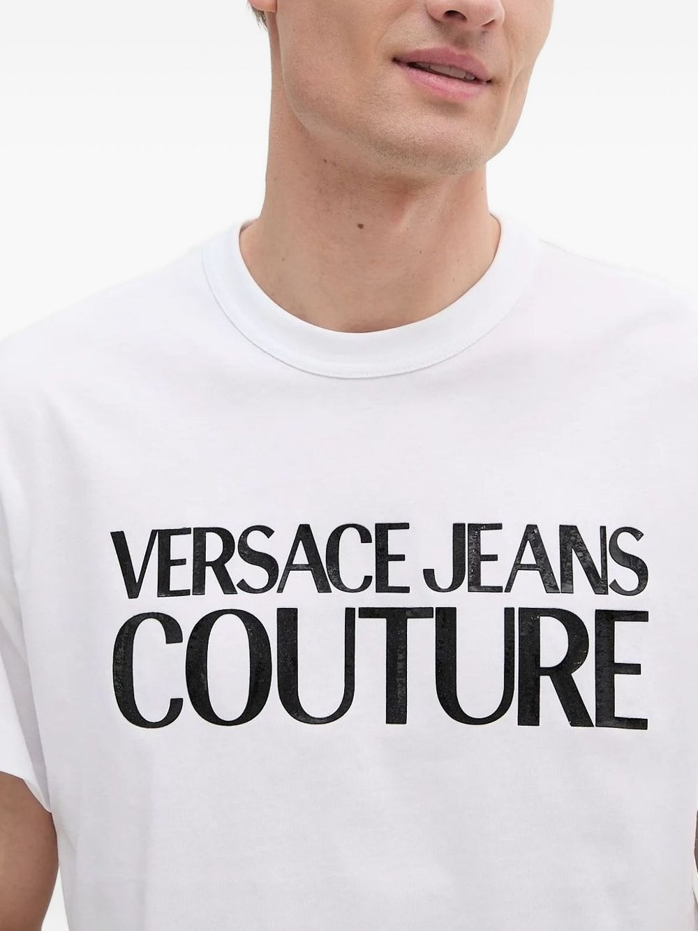 logo-print T-shirt - 3