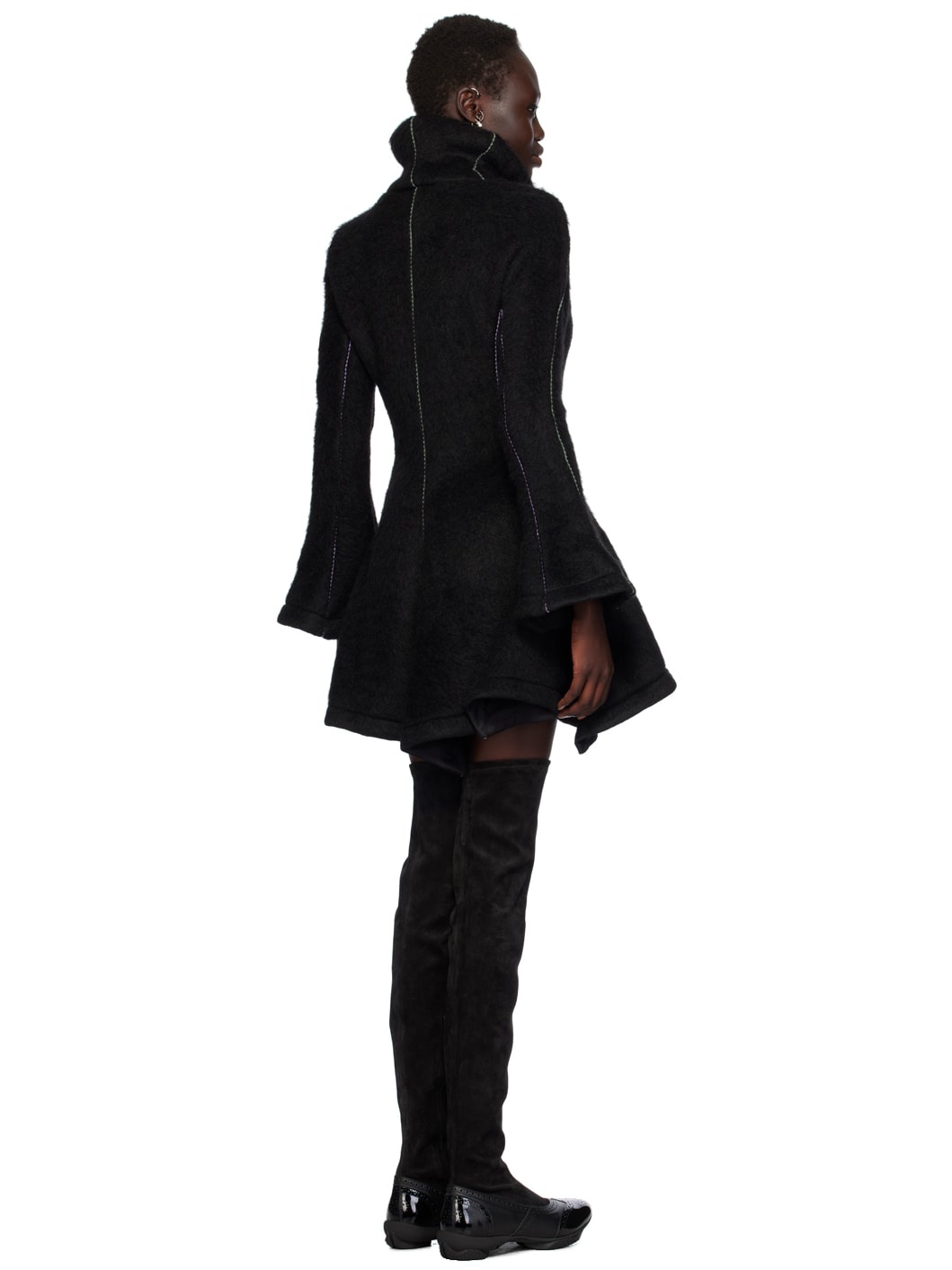 Black Dusk Minidress - 3