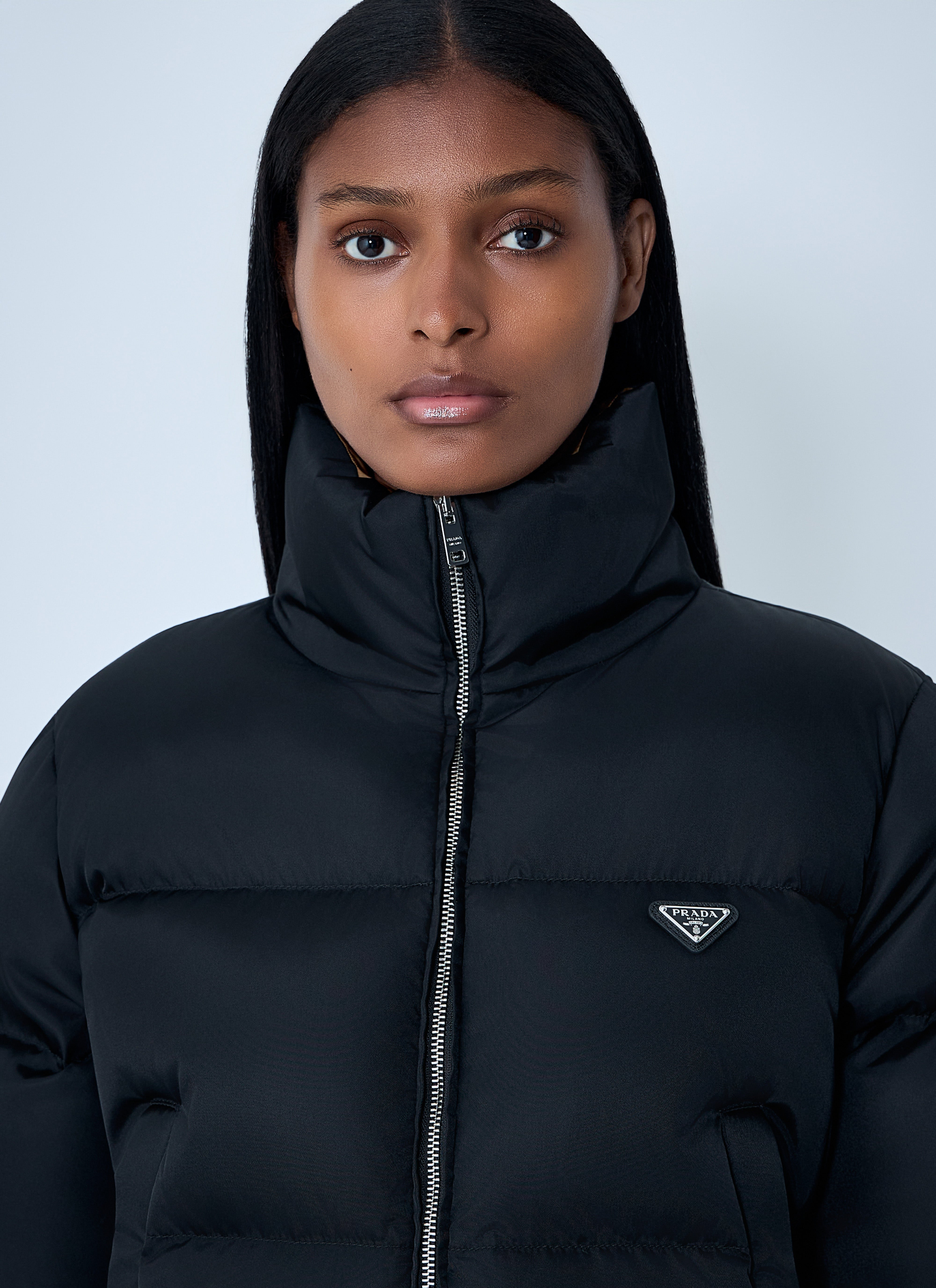 Prada Women Short Re-Nylon Down Jacket - 5