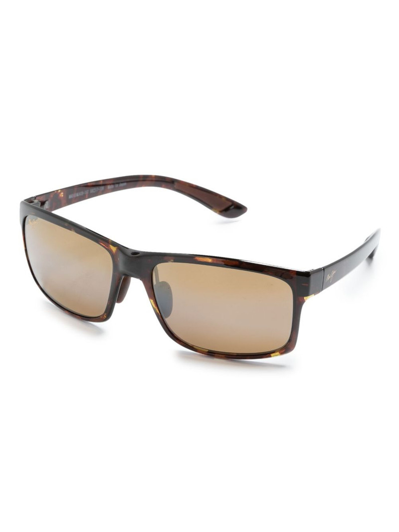 Maui Jim Pokowai rectangle-frame sunglasses outlook