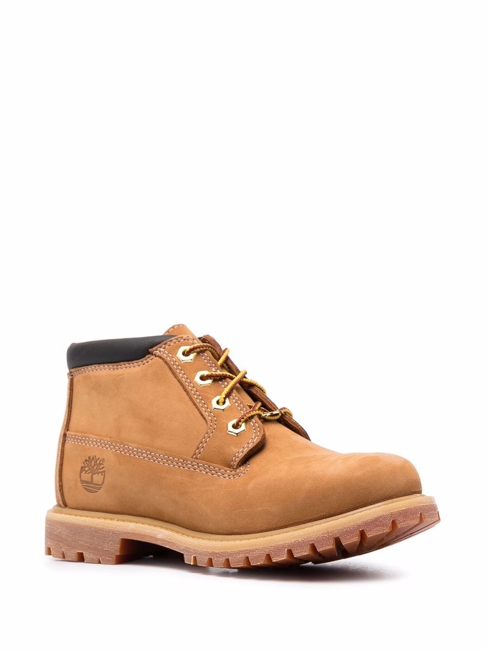 side embossed-logo boots - 2