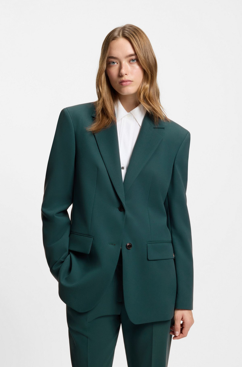 REGULAR-FIT BLAZER WITH LONG LENGTH 2