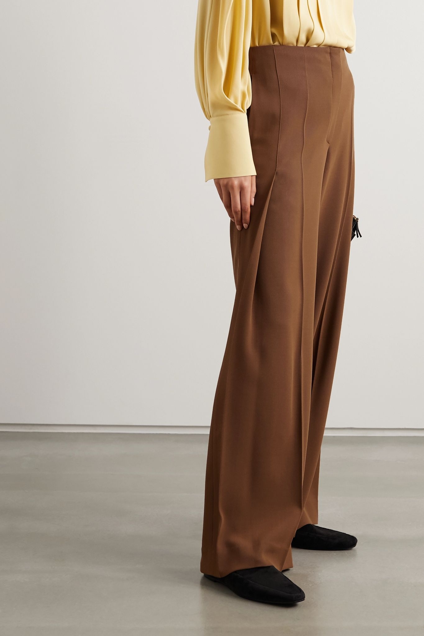 Alexa wool-twill pants - 3