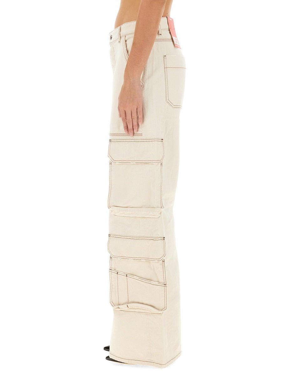 Diesel Women Cargo Leggings "D-Sire" - 4