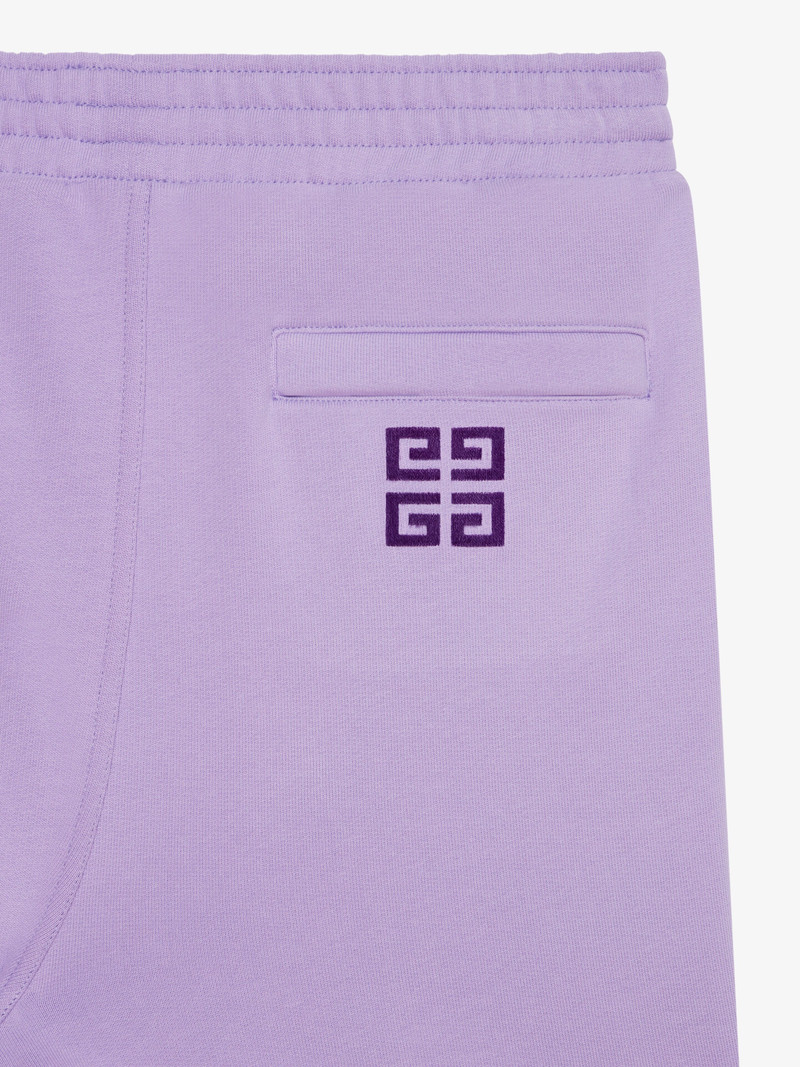 GIVENCHY SLIM FIT JOGGER PANTS IN TUFTED FELPA 6