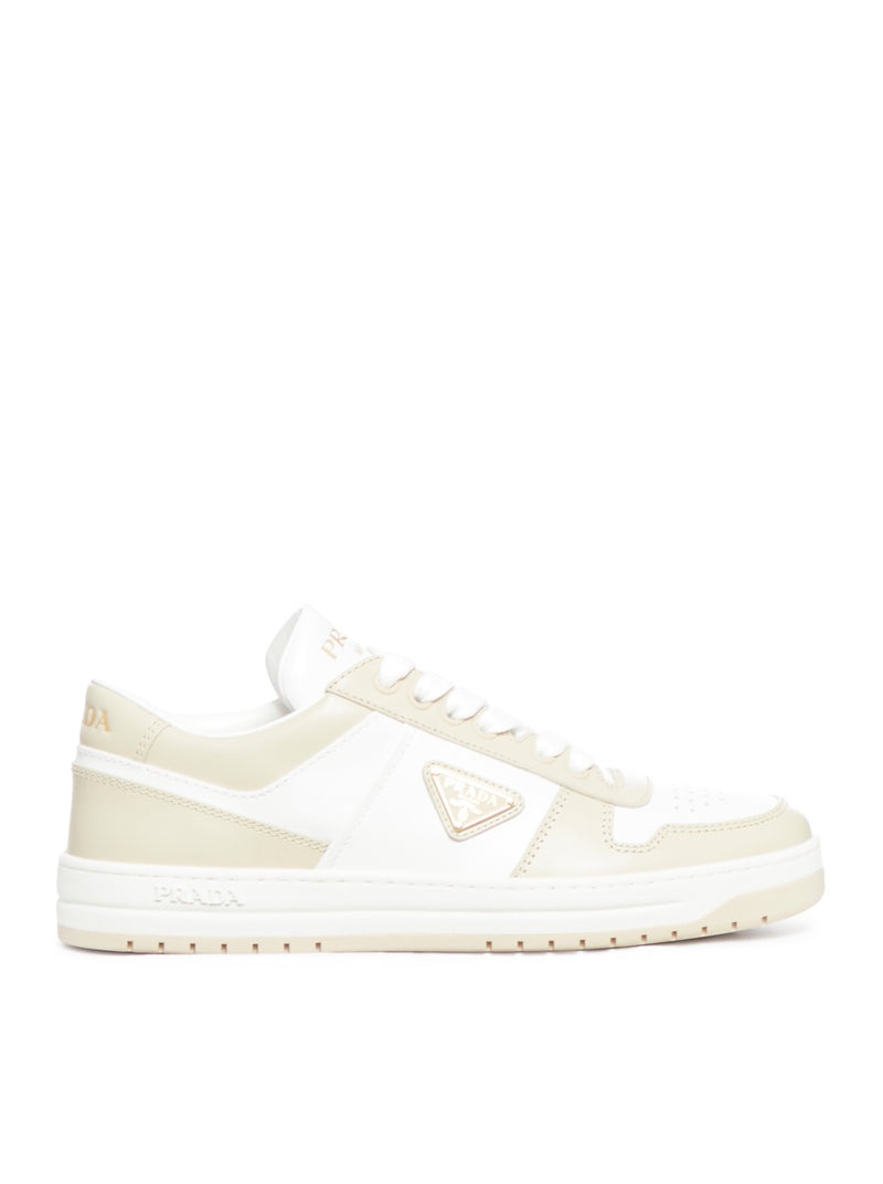 Prada Women Downtown Sneakers In Patent Leather - 1