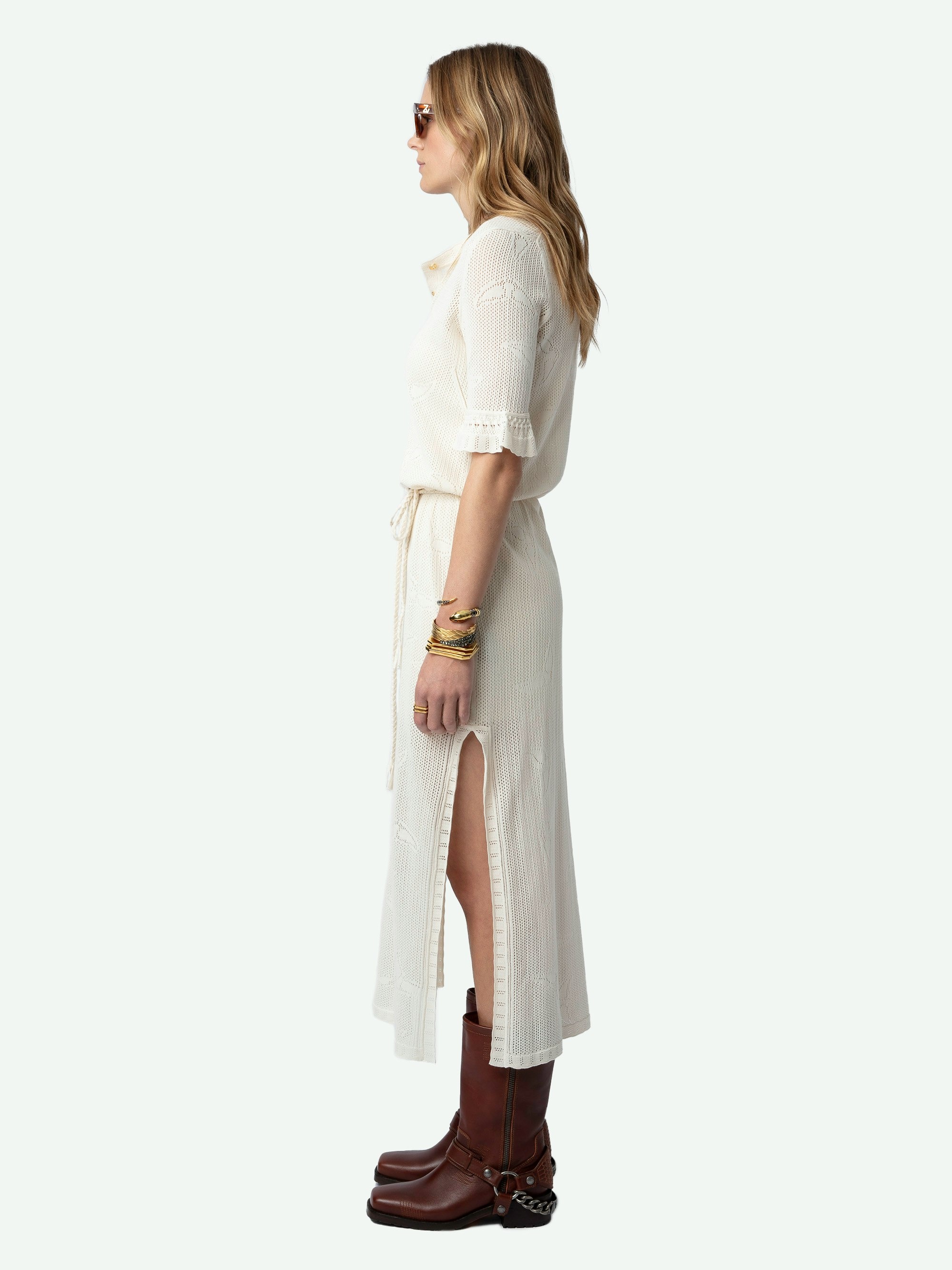 Salmy Wings Dress - 4