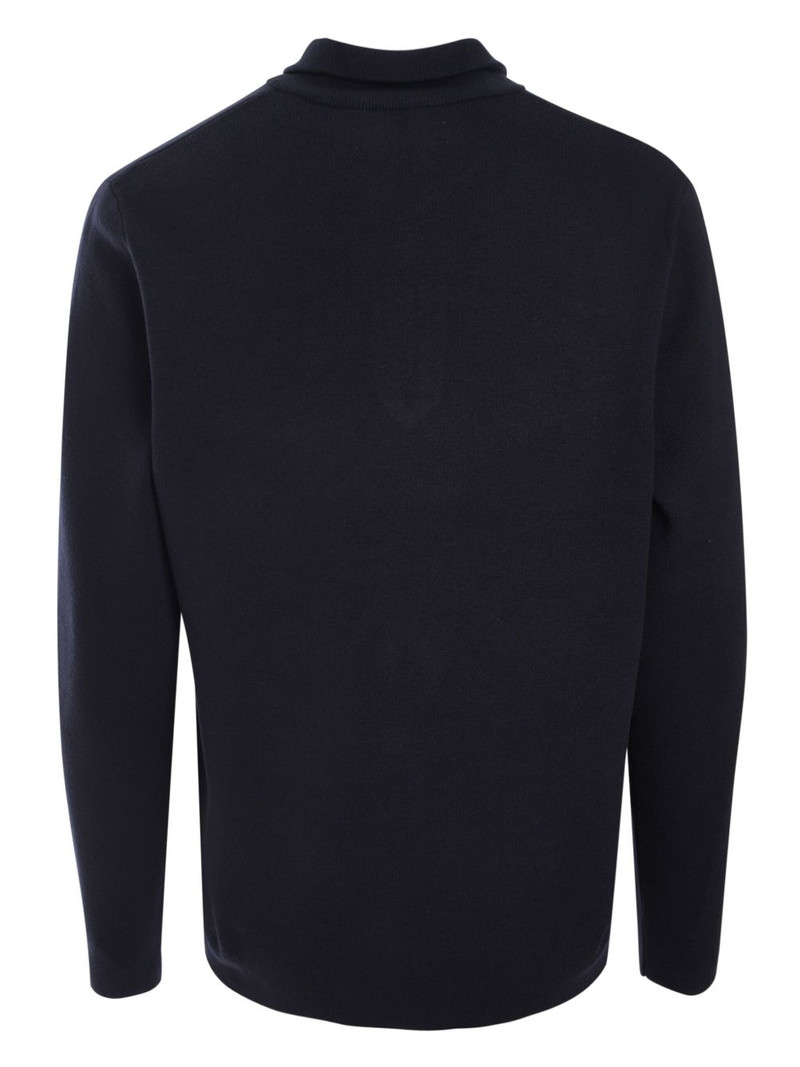 SAMSØE SAMSØE Gunan zip turtleneck jumper outlook