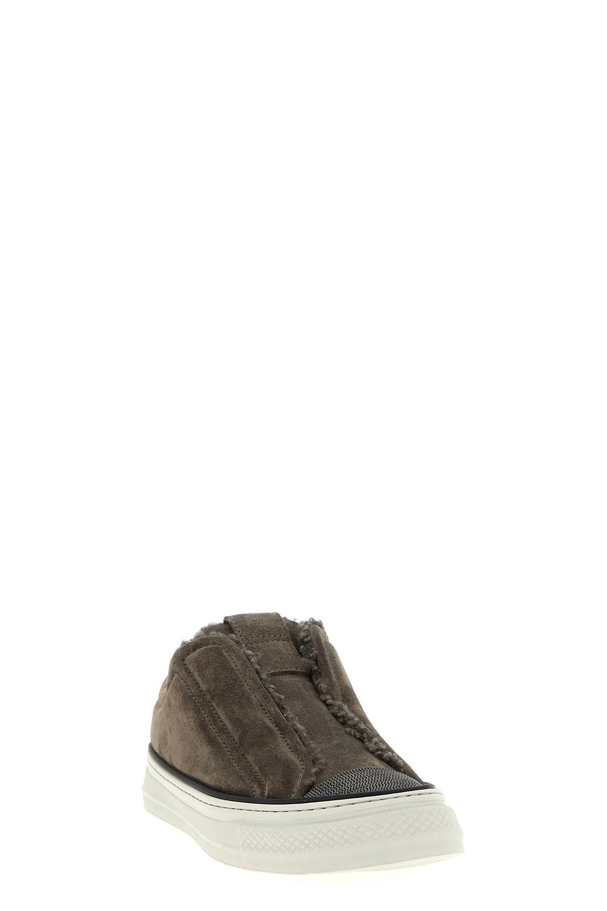 Brunello Cucinelli Women 'Precious Toe' Sneakers - 2