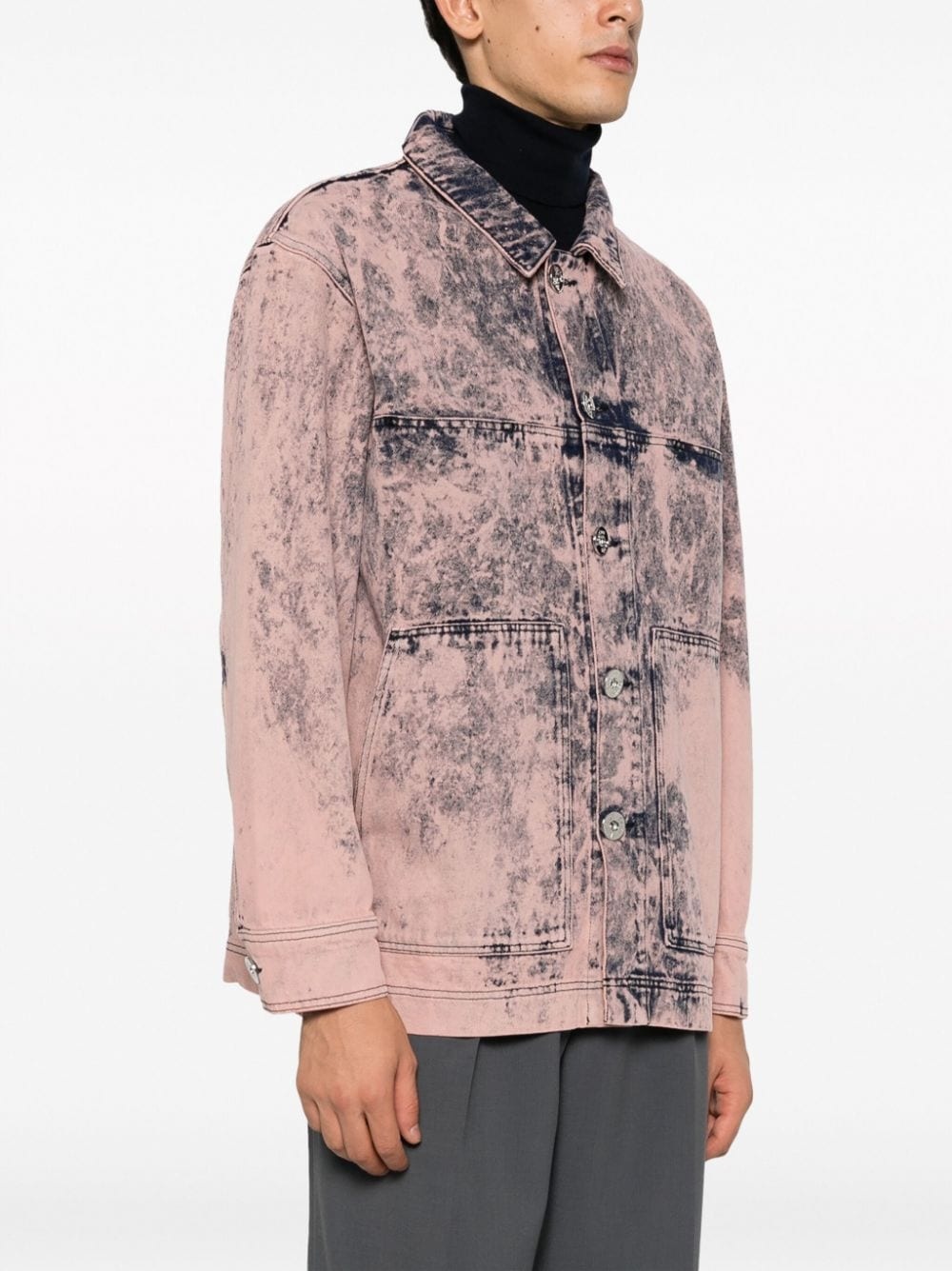 Hopper denim shirt jacket - 4