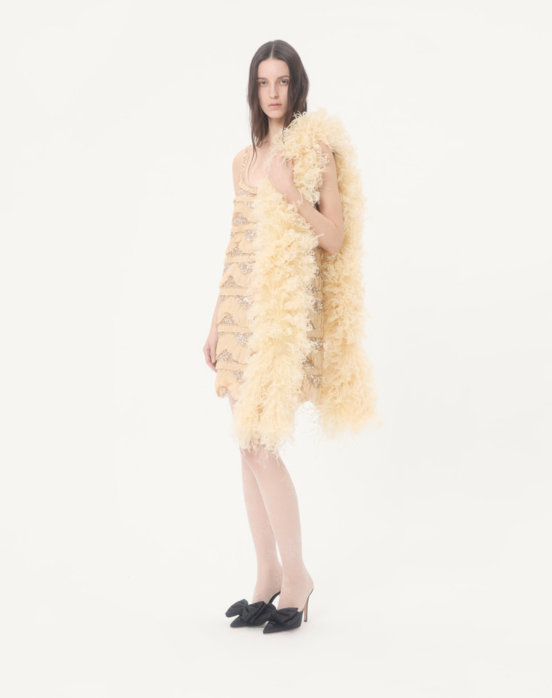 Valentino VALENTINO FEATHERS SCARF WITH OSTRICH AND TURKEY FEATHERS outlook