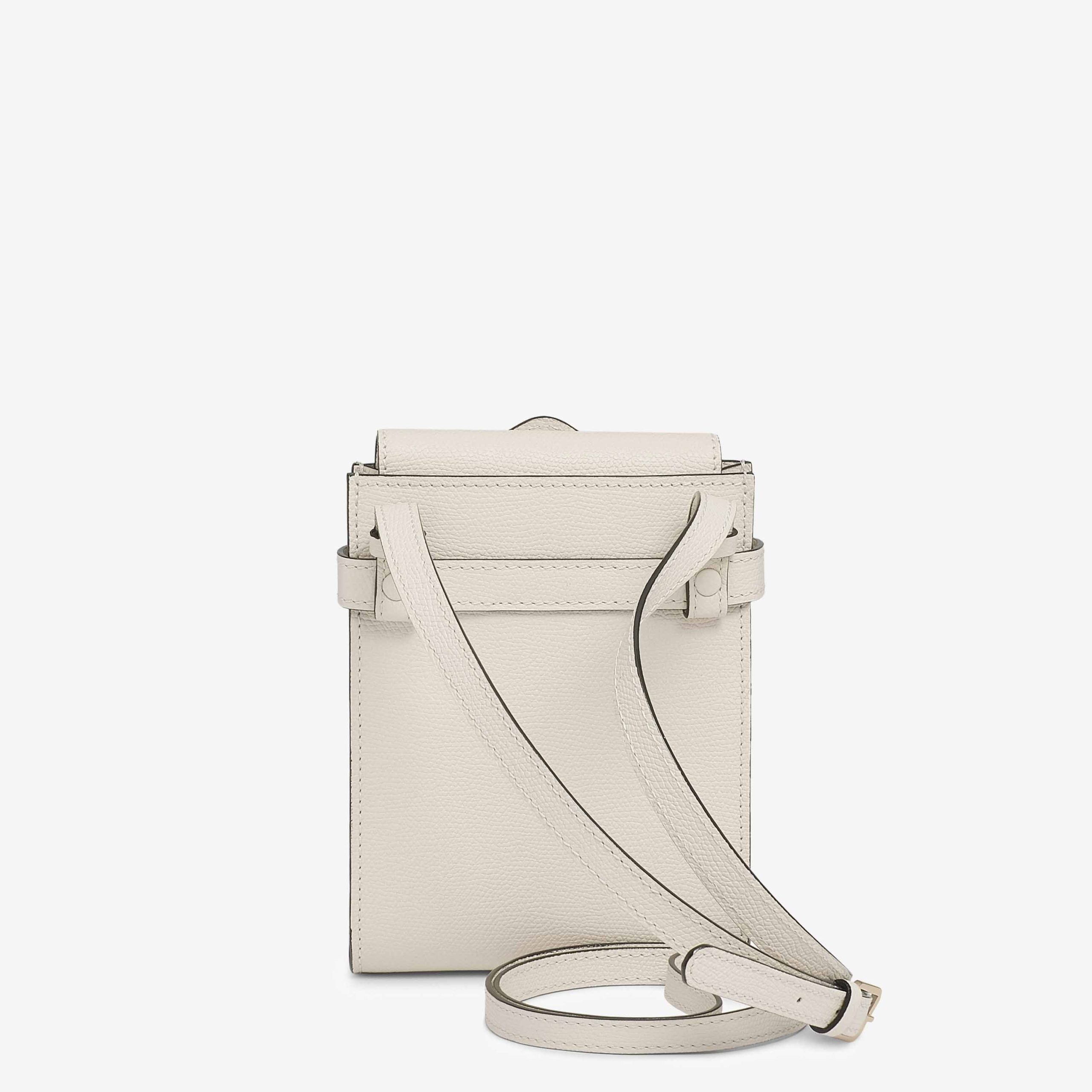 Valextra – Brera B Slim Crossbody Bag – Pergamena - 4