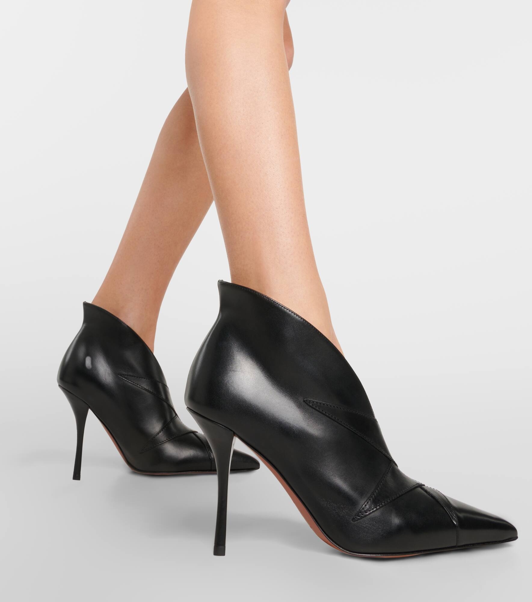 Leather ankle boots - 7