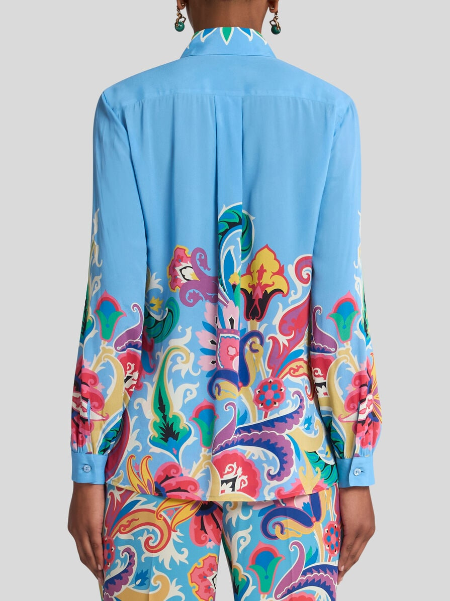 SHIRT WITH FLORAL PRINT - 4