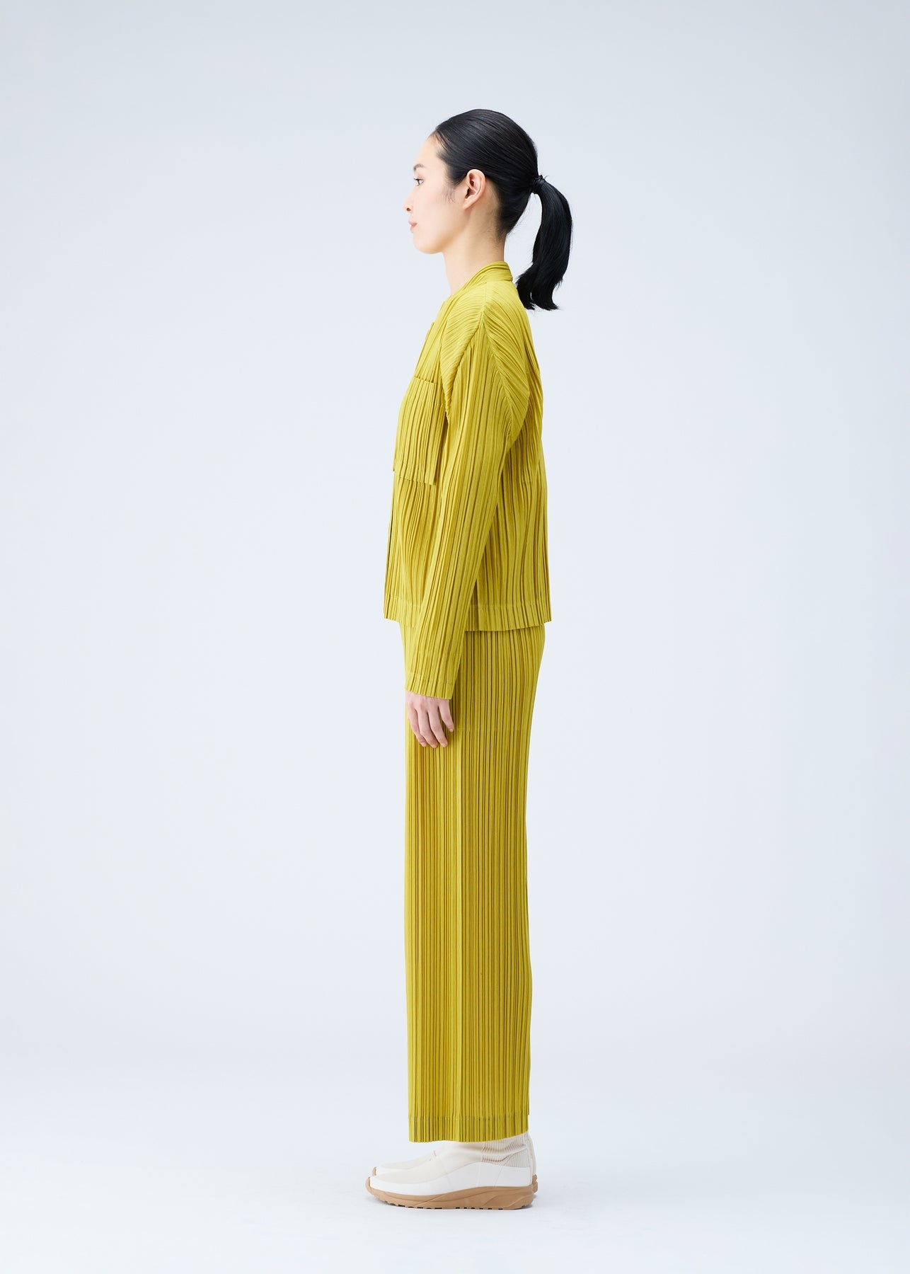RAMIE PLEATS JACKET - 3
