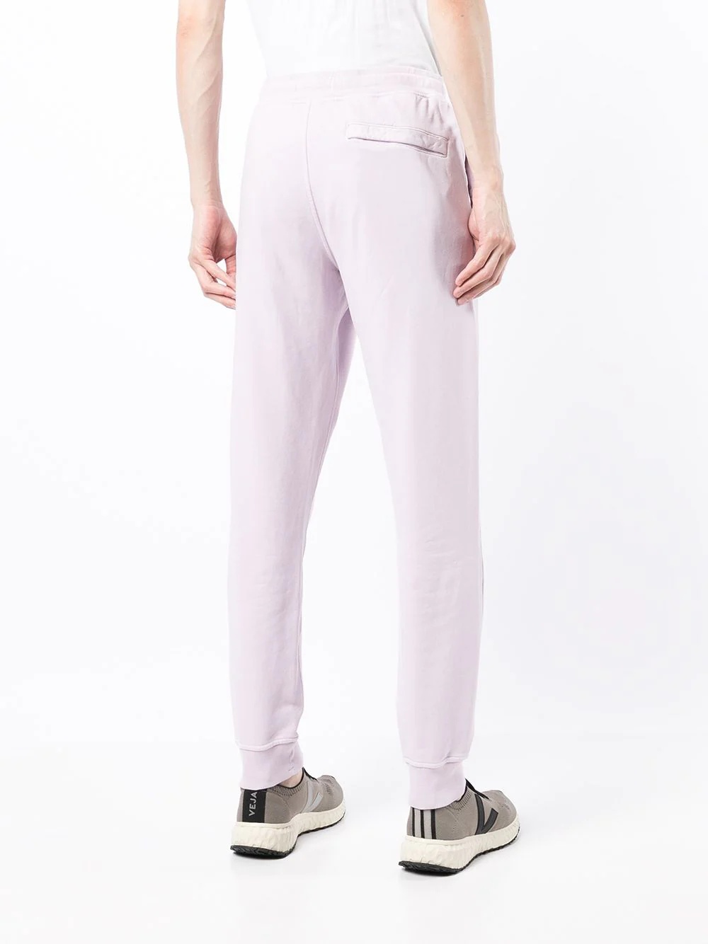 Compass logo-patch track pants - 4