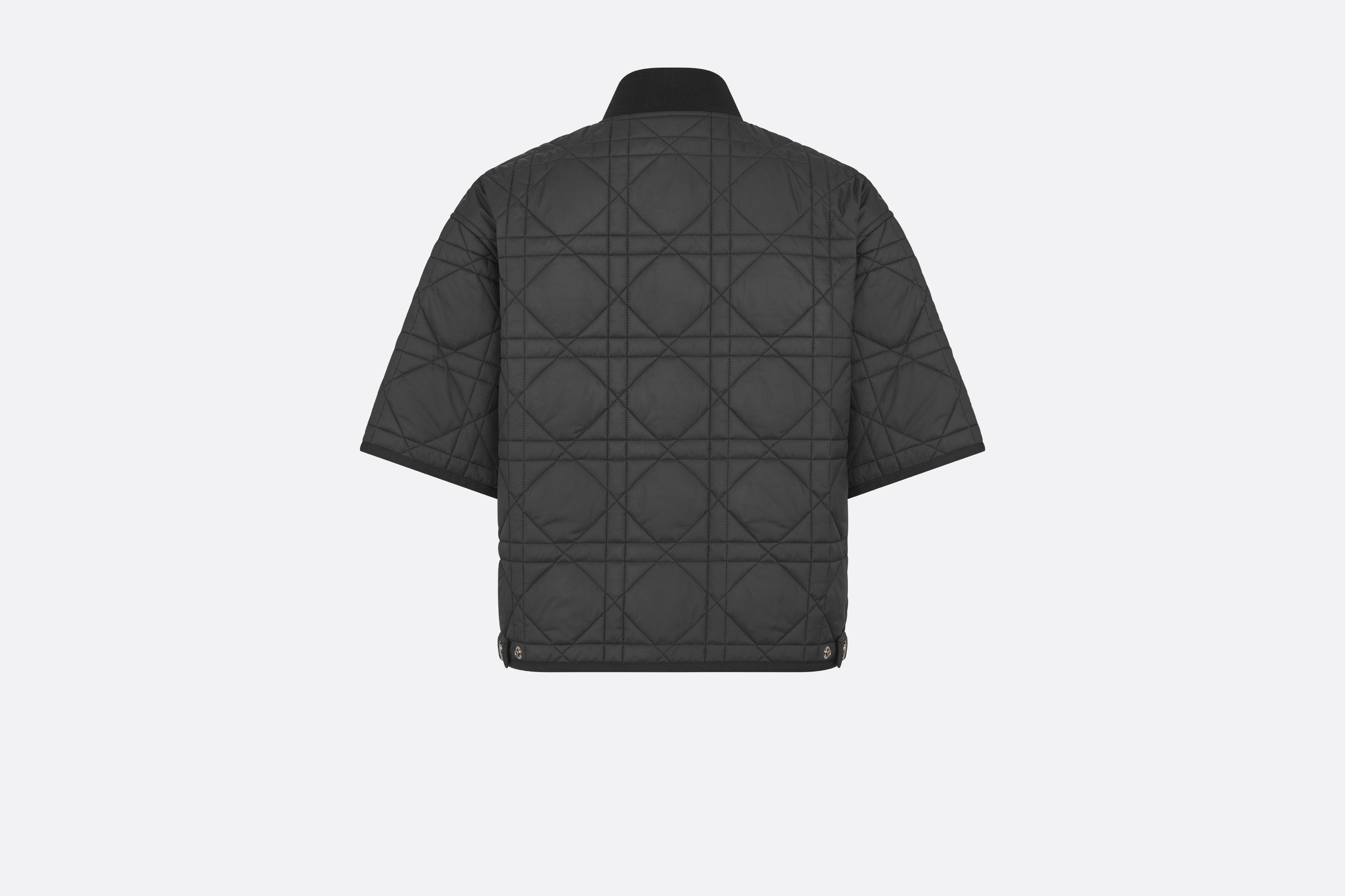 Macrocannage Short-Sleeved Peacoat - 2