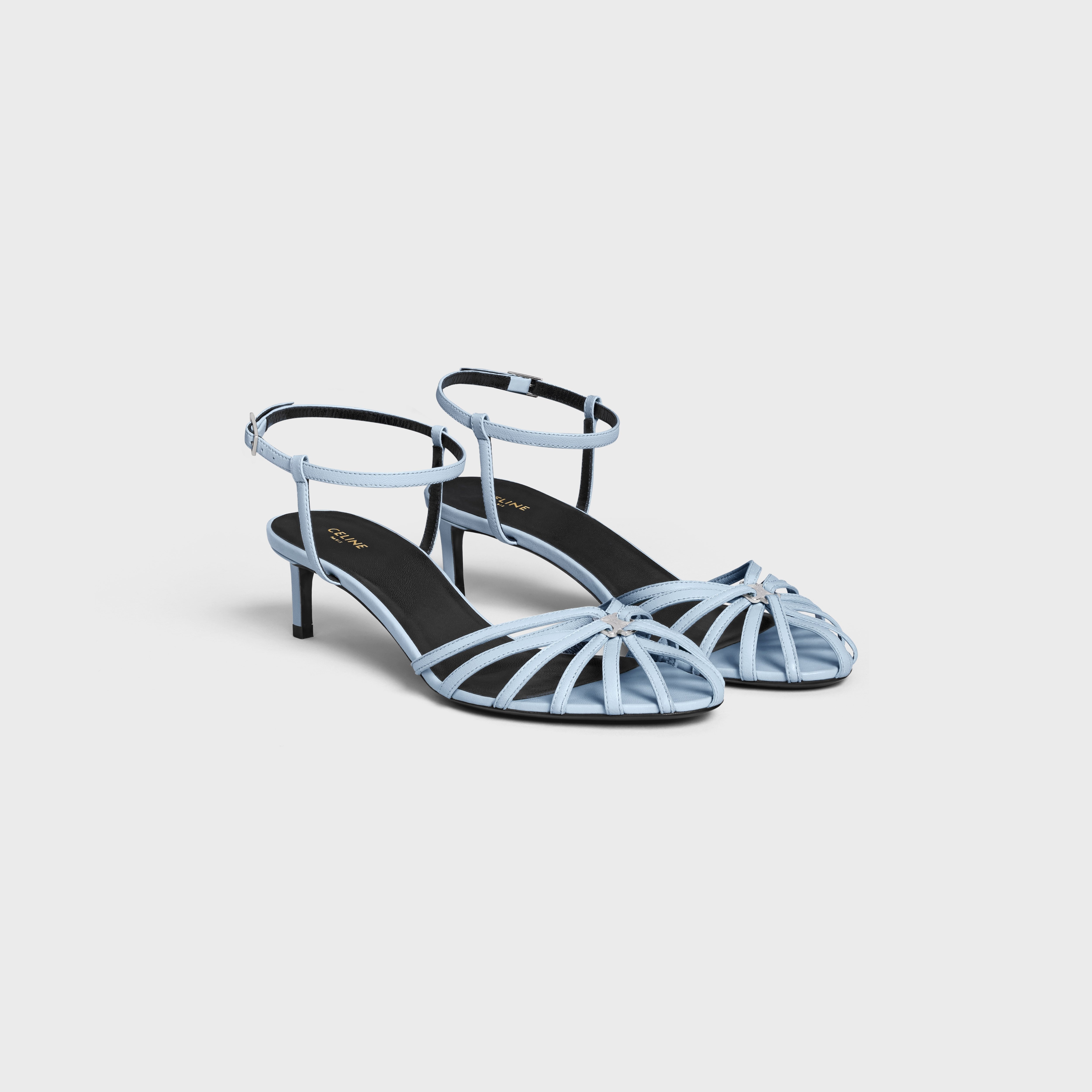 CELINE TRIOMPHE SANDAL IN LAMBSKIN - 2
