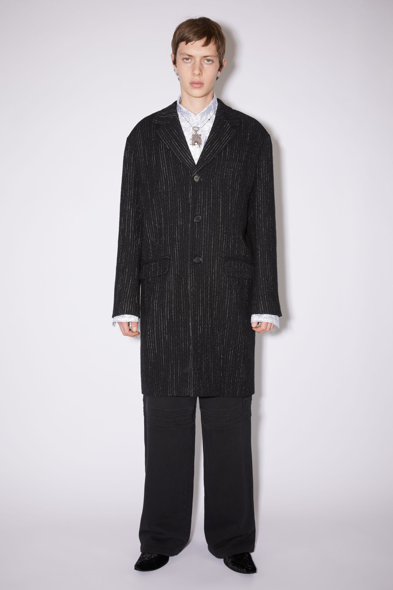 Acne Studios Single-breasted coat - Black outlook