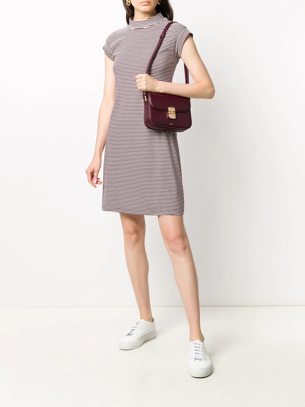 Grace leather shoulder bag - 2