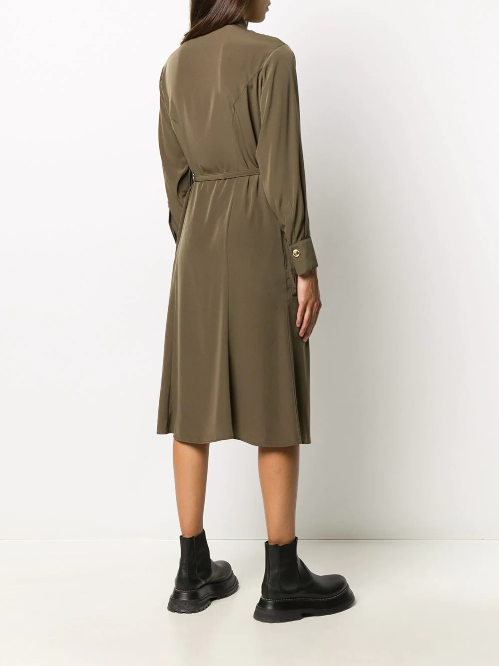 Safari midi shirtdress - 4