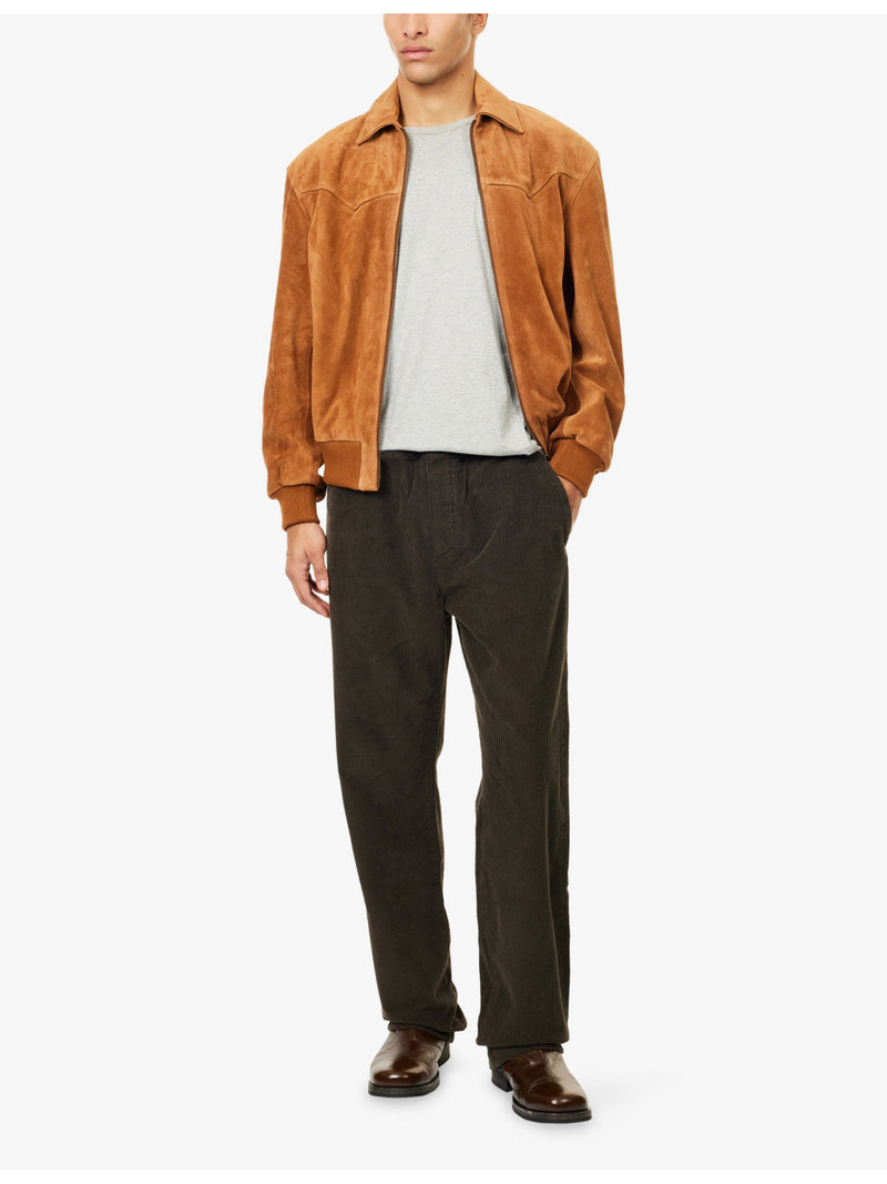 7 For All Mankind Drawstring-Waist Straight-Leg Corduroy Joggers outlook