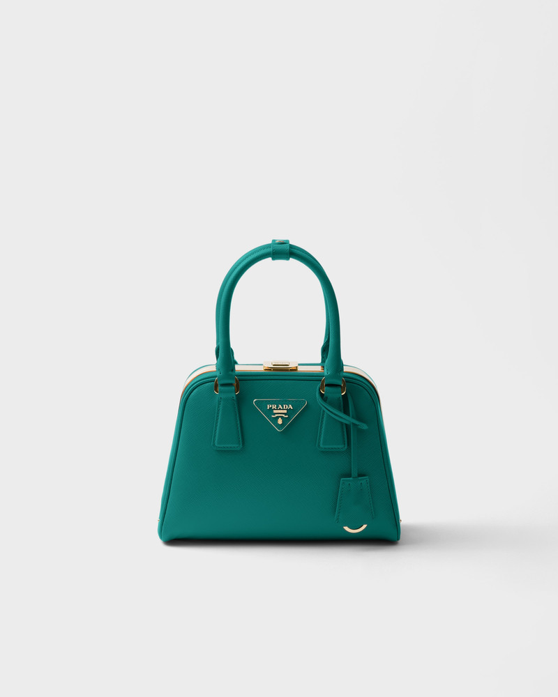 Prada Pyramid Saffiano leather mini bag 1