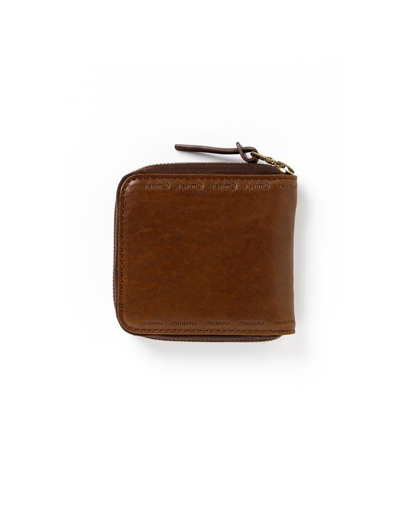 LEATHER BI-FOLD BROWN - 2