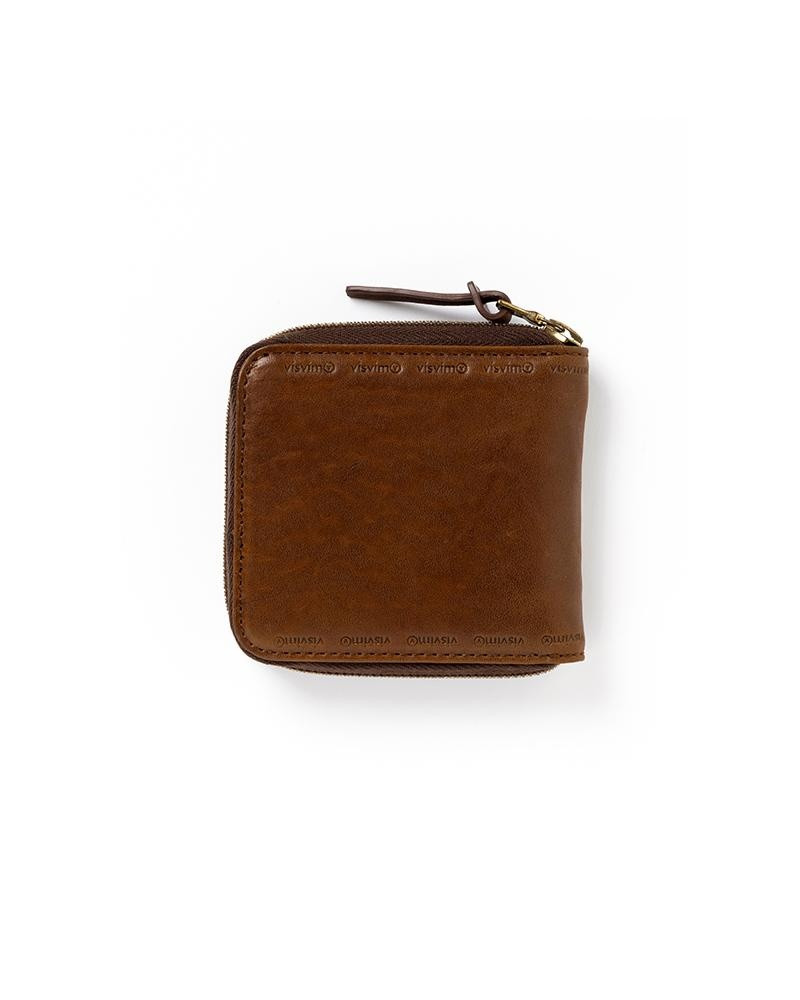 visvim LEATHER BI-FOLD BROWN outlook