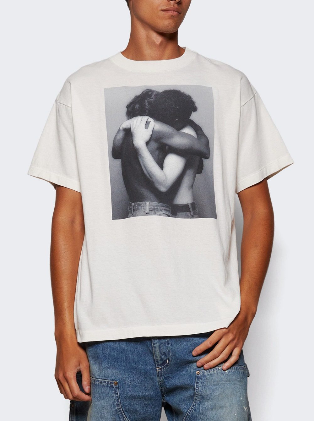 X Robert Mapplethorpe Ken & Lydia & Tyler Tee White - 2