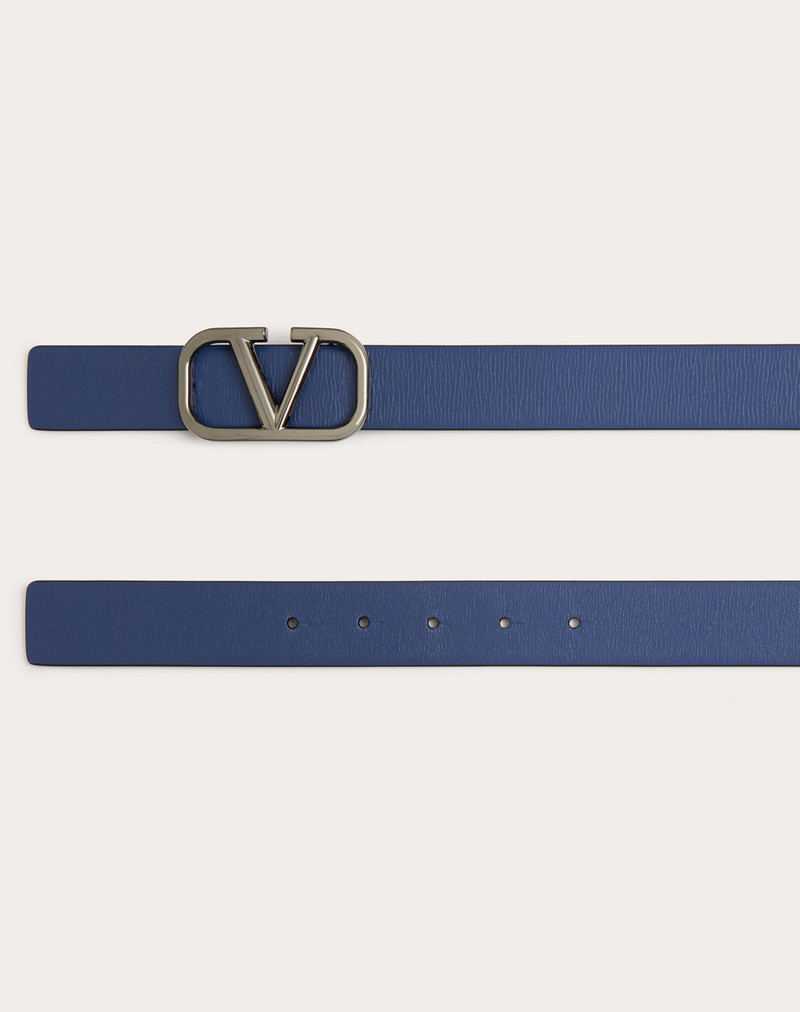 VLOGO SIGNATURE CALFSKIN BELT 30 MM 3