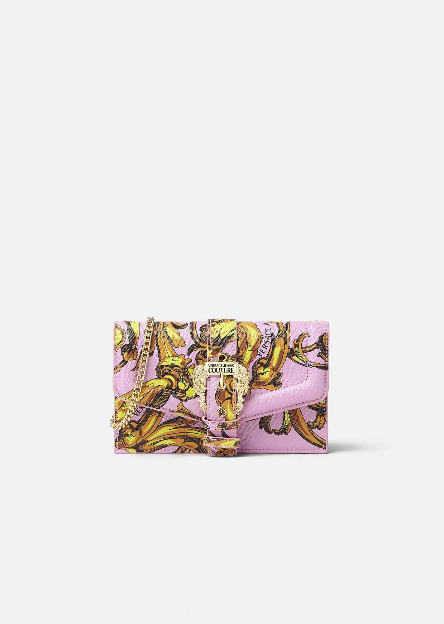 Regalia Baroque print Couture1 Chain Wallet - 1