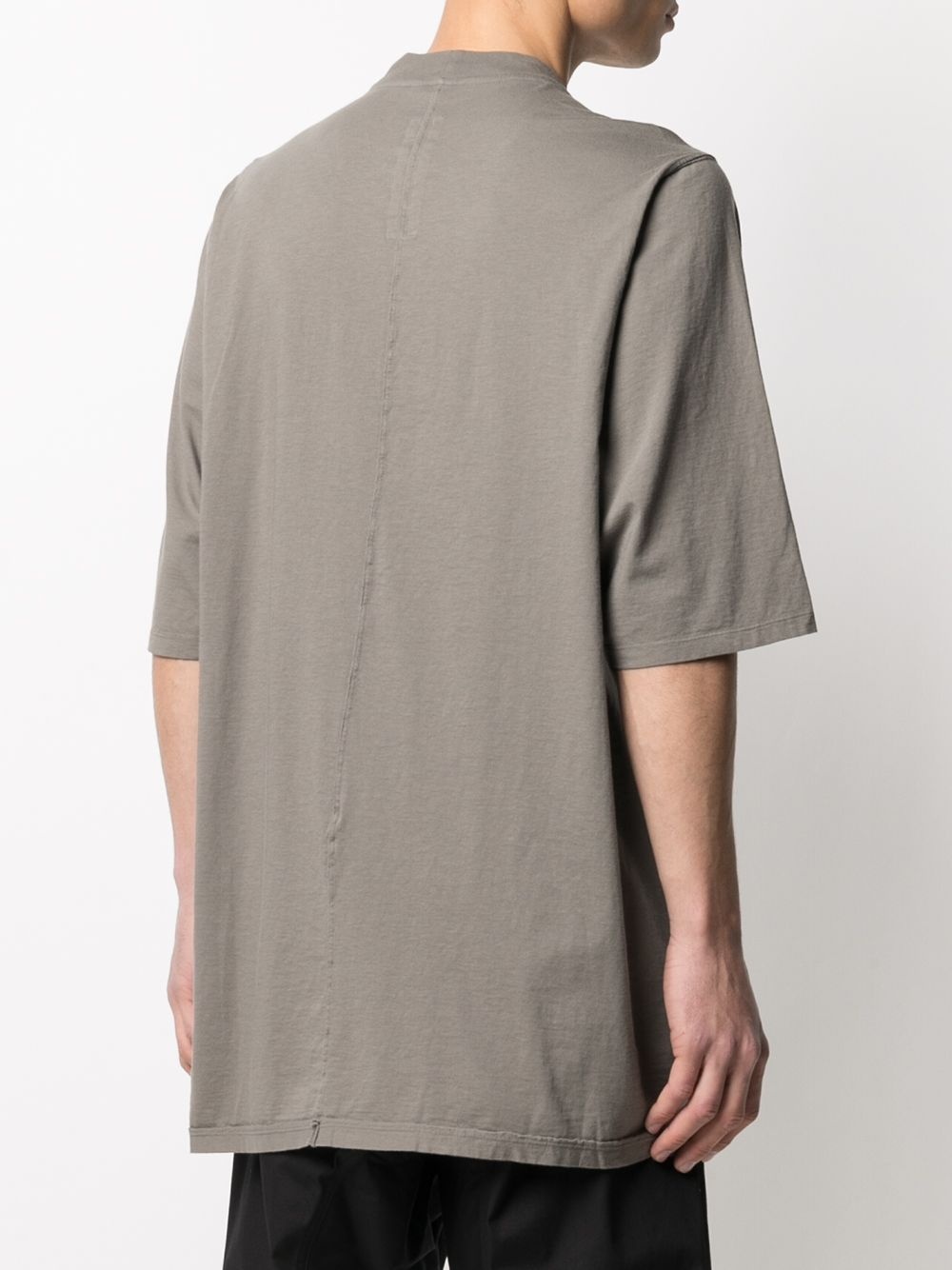 oversized plain T-shirt - 4