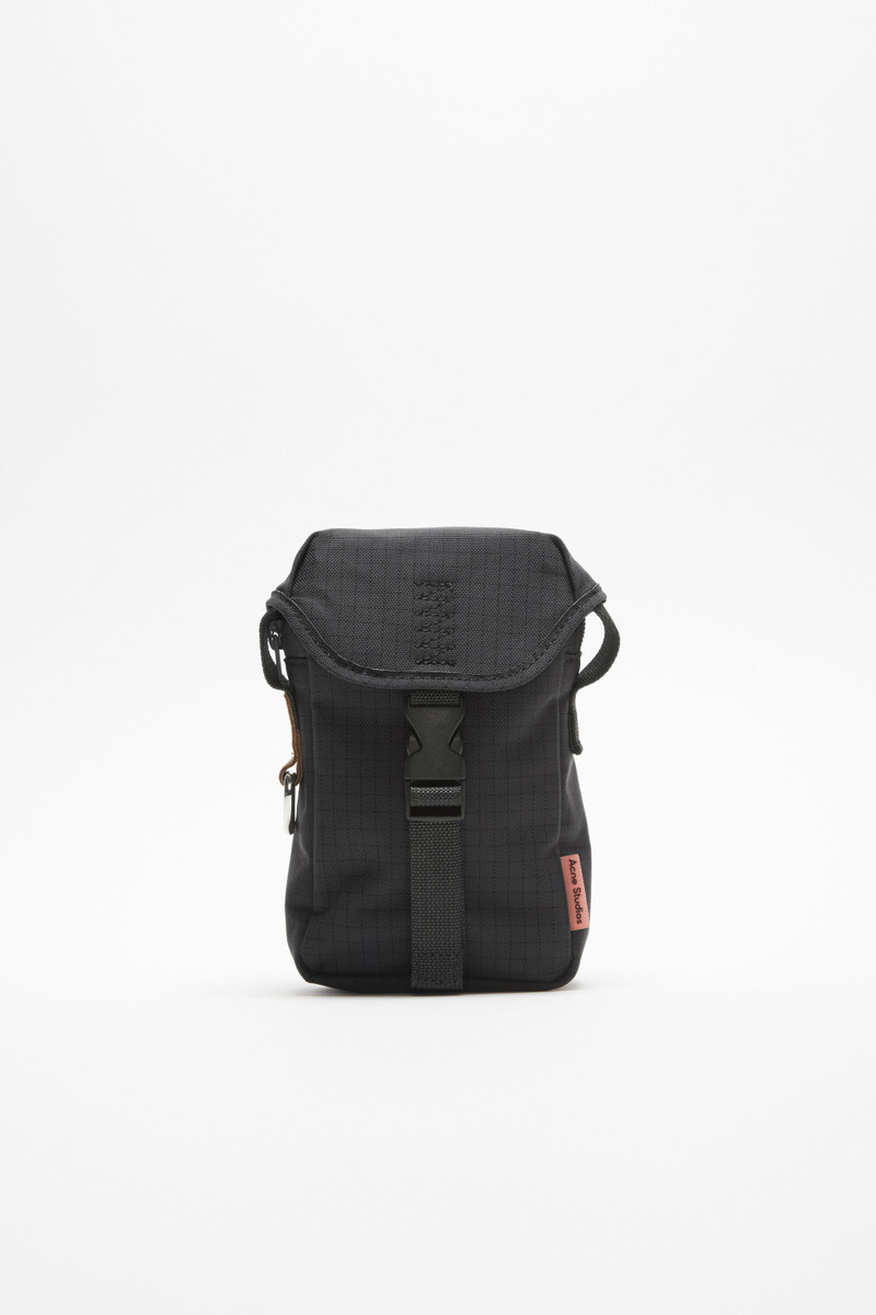 Ripstop mini pouch bag - Black 1