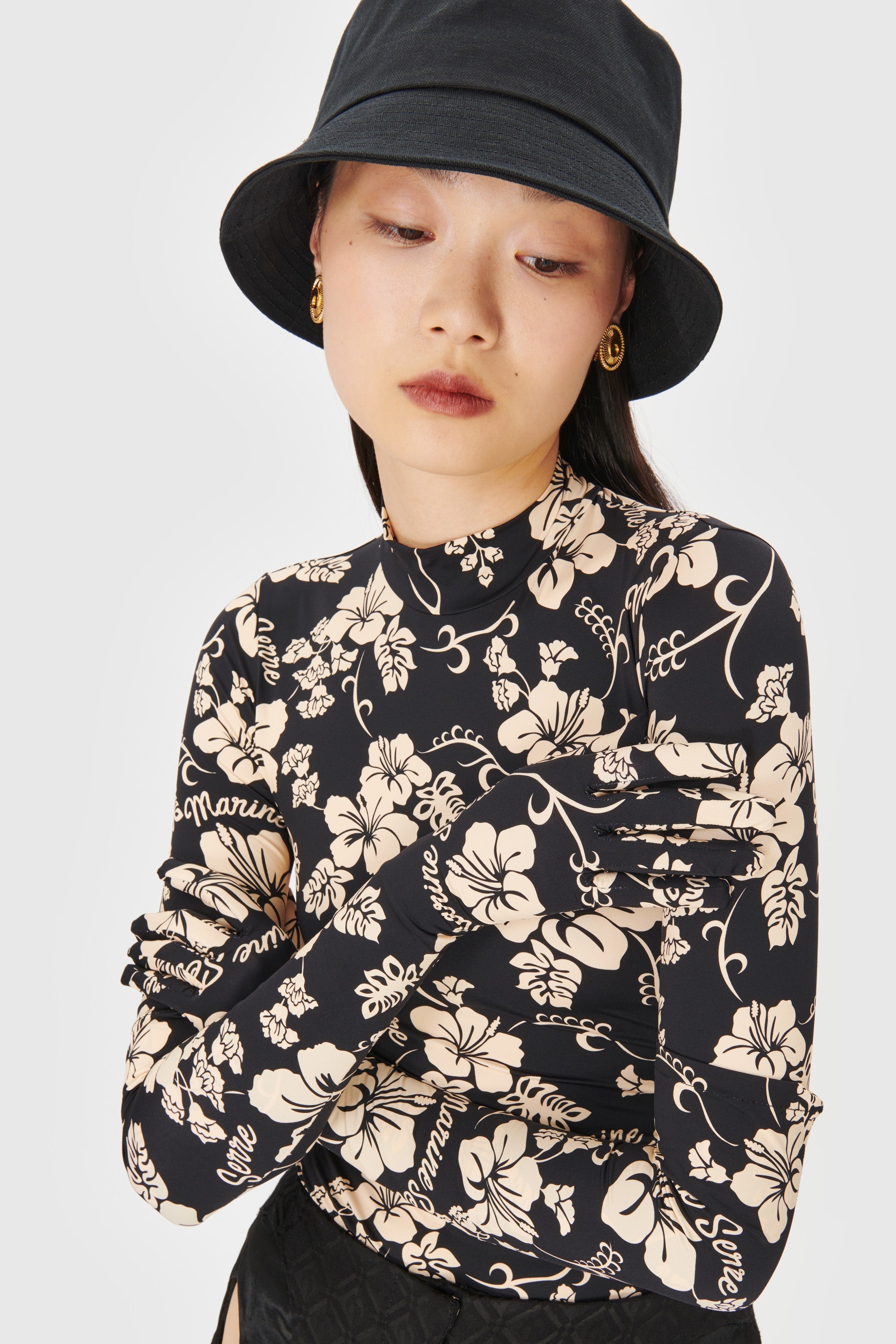 Recycled Jersey High Neck Second Skin - 4