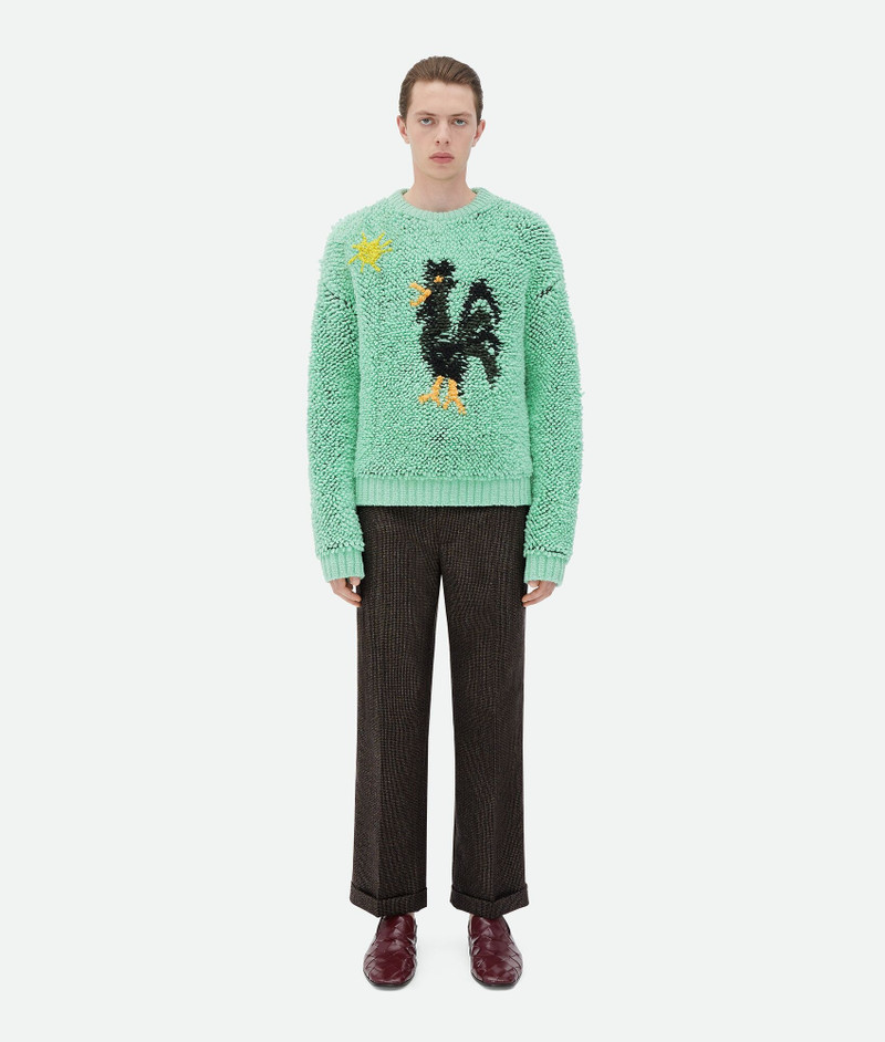 Graphic Animal Jacquard Wool Jumper 1