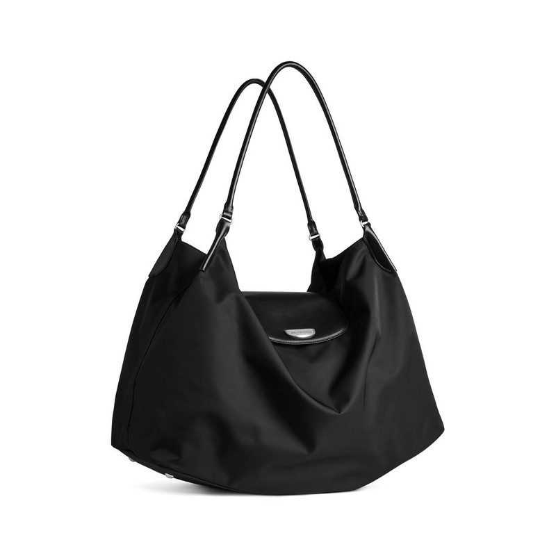 BALENCIAGA Women's Genève Large Hobo Bag  in Black outlook
