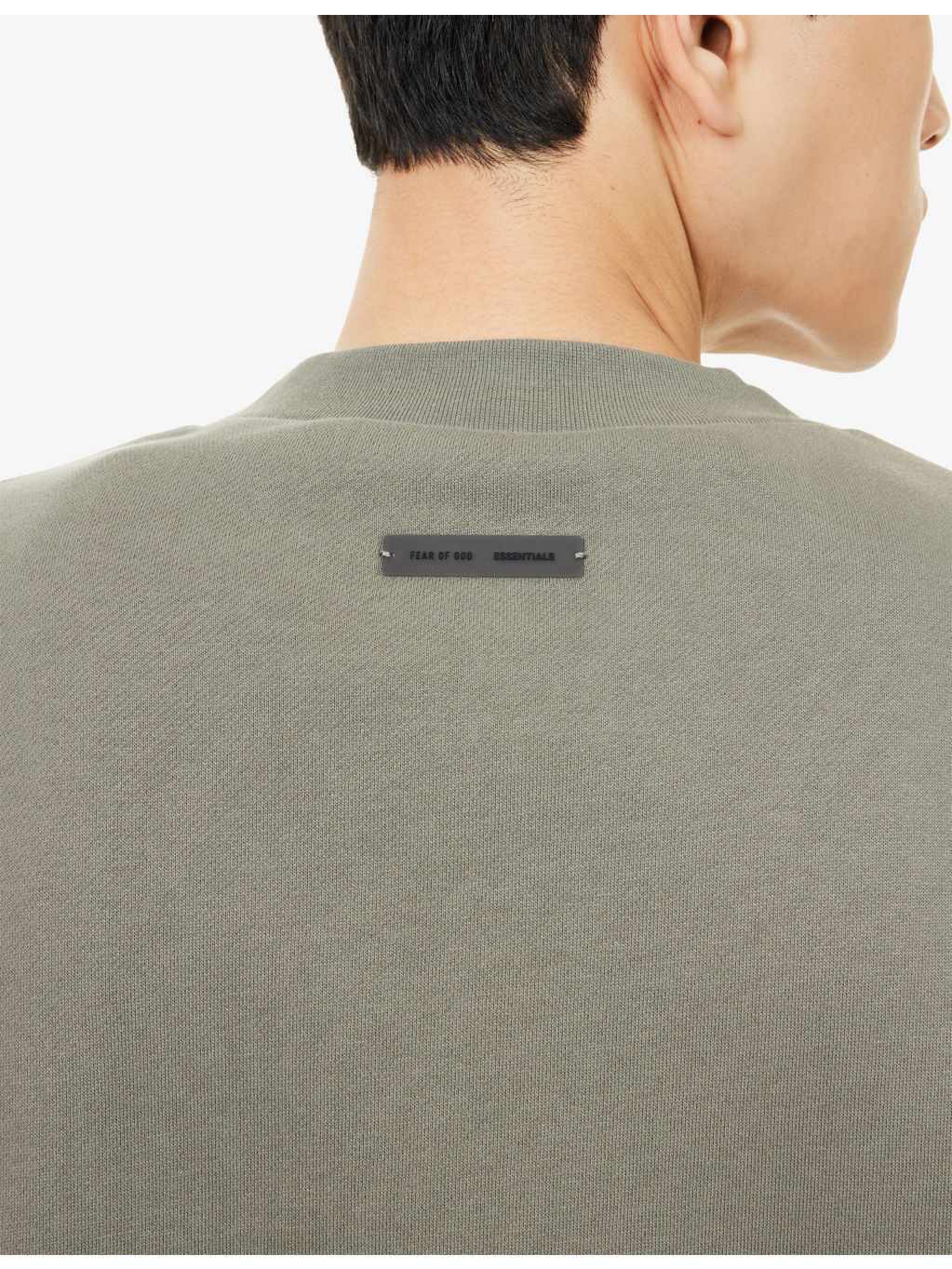 Brand-Patch Relaxed-Fit Cotton-Blend Sweatshirt - 5