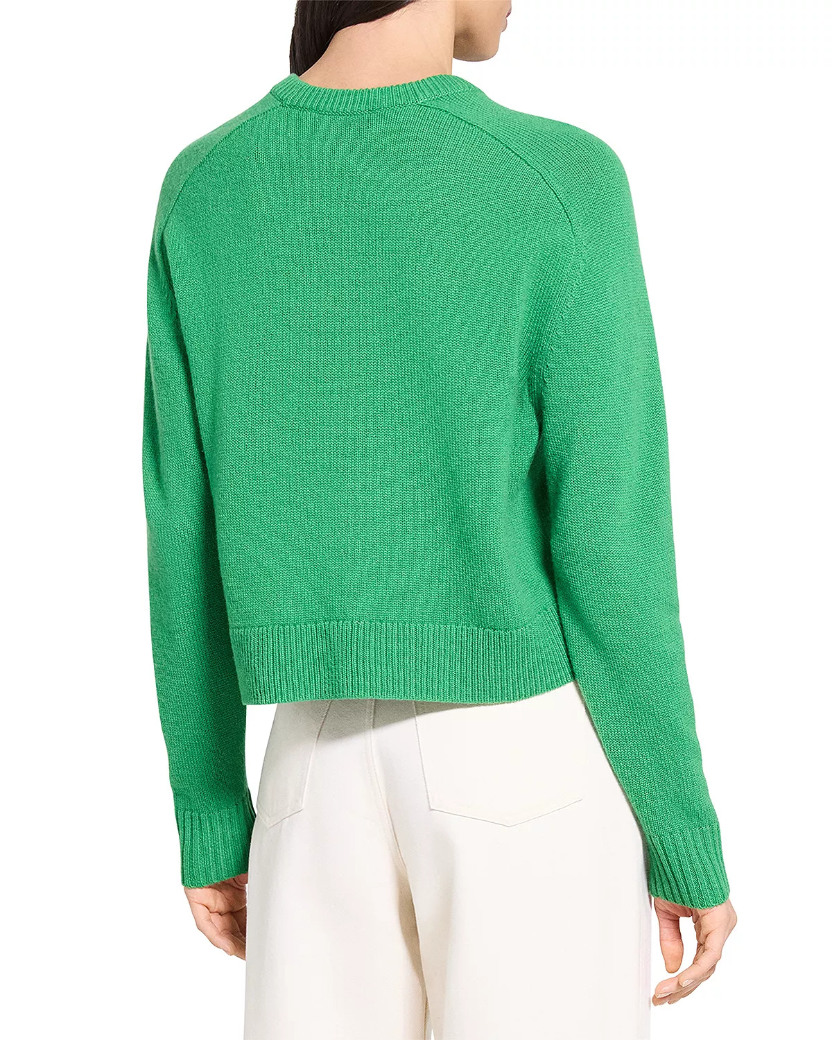 Cashmere Cropped Sweater - 3