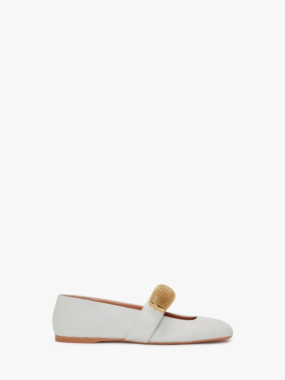 BUBBLE BRACELET LEATHER BALLET FLATS - 1